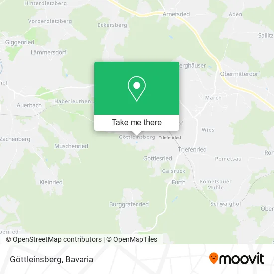 Карта Göttleinsberg
