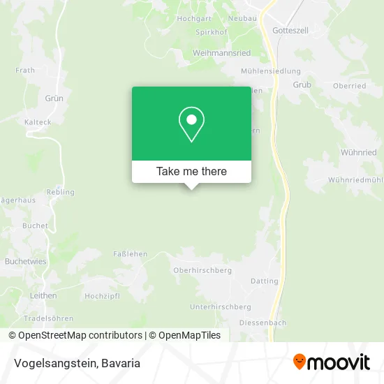 Карта Vogelsangstein