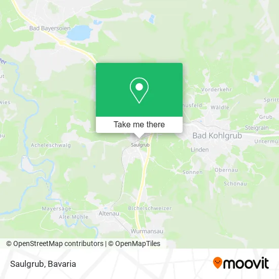 Карта Saulgrub