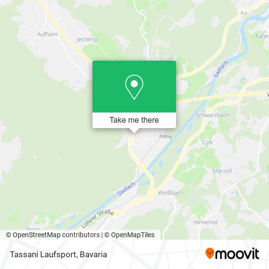 Tassani Laufsport map