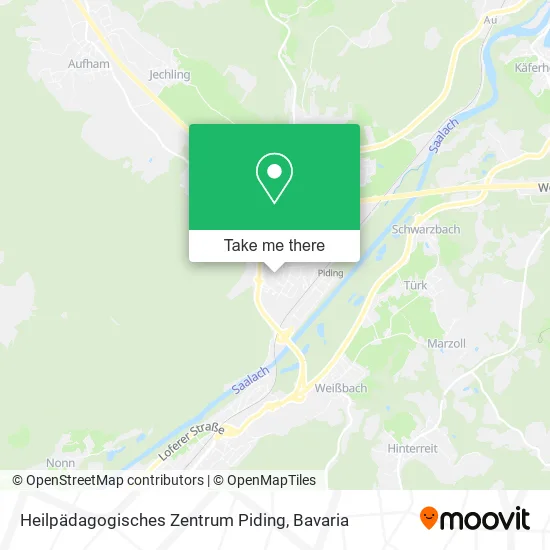 Карта Heilpädagogisches Zentrum Piding