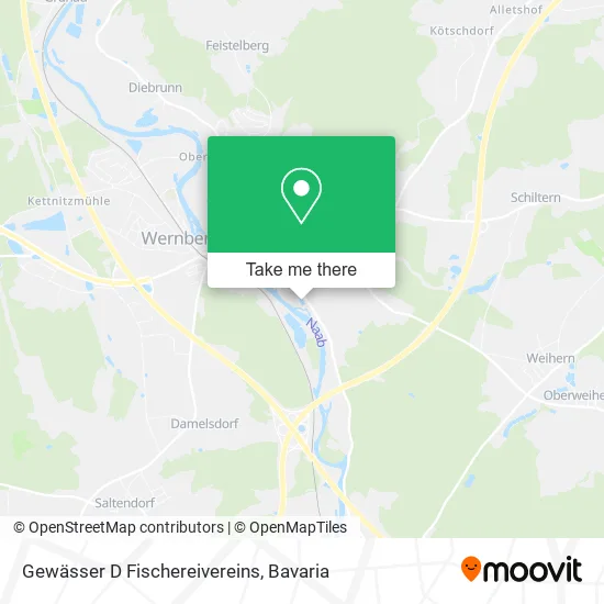 Карта Gewässer D Fischereivereins