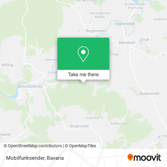 Карта Mobilfunksender