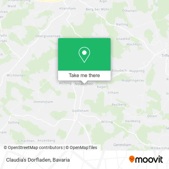 Карта Claudia's Dorfladen