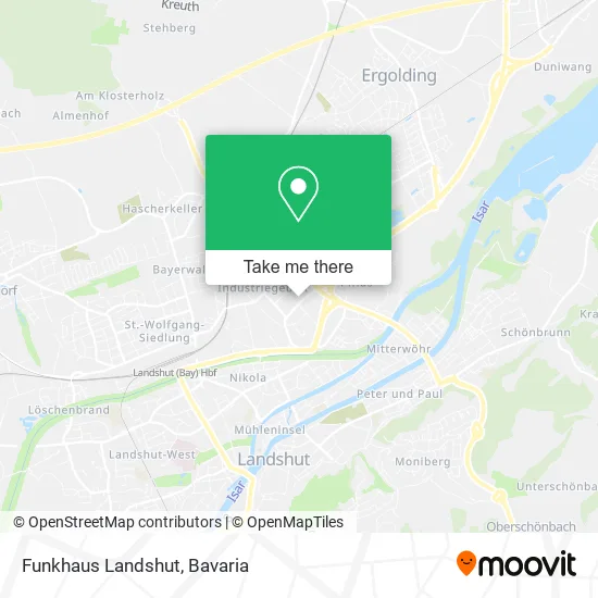 Карта Funkhaus Landshut