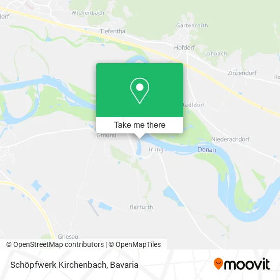 Карта Schöpfwerk Kirchenbach