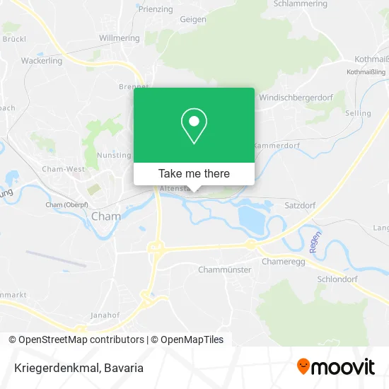 Карта Kriegerdenkmal