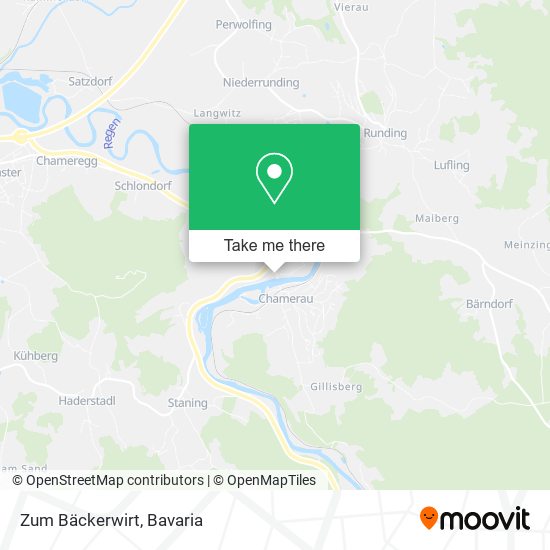 Zum Bäckerwirt map