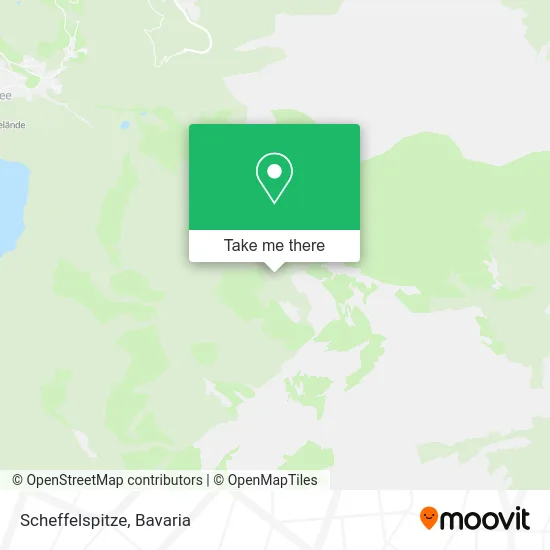 Карта Scheffelspitze