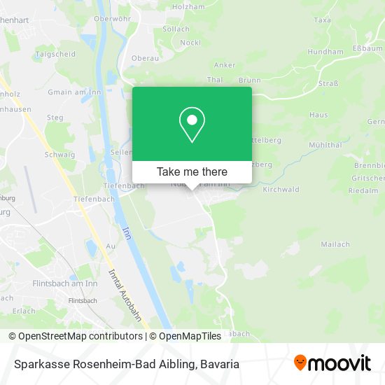 Sparkasse Rosenheim-Bad Aibling map