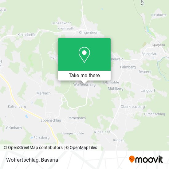 Карта Wolfertschlag