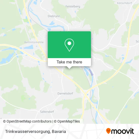 Карта Trinkwasserversorgung