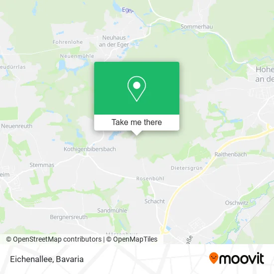 Карта Eichenallee
