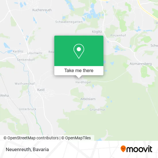 Карта Neuenreuth