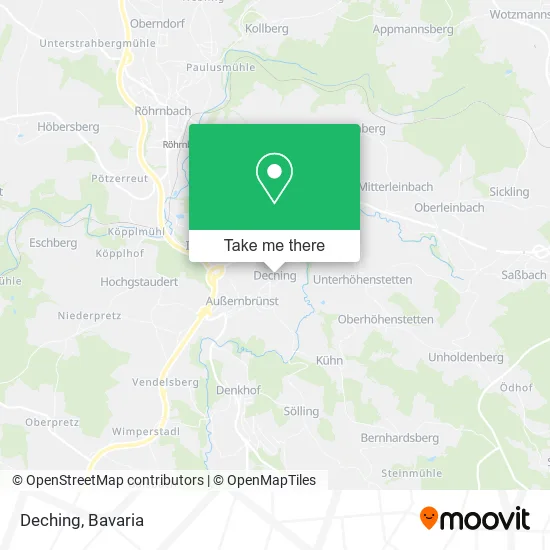 Карта Deching