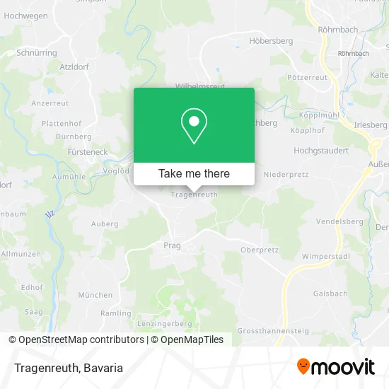 Карта Tragenreuth