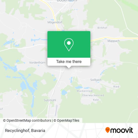 Recyclinghof map