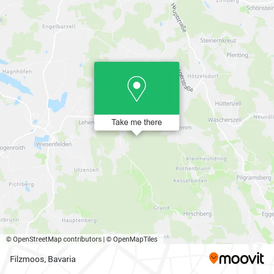 Карта Filzmoos
