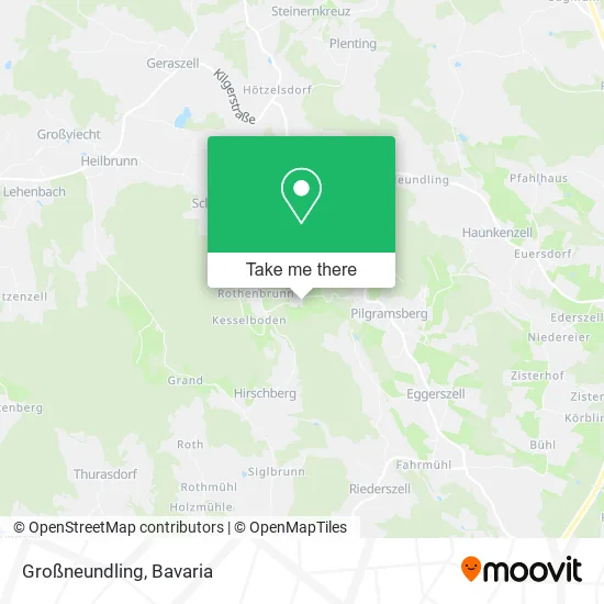 Карта Großneundling