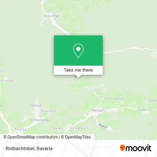 Rotbachtobel map