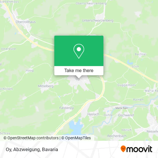 Карта Oy, Abzweigung