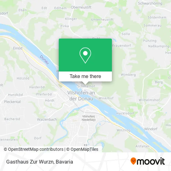 Карта Gasthaus Zur Wurzn