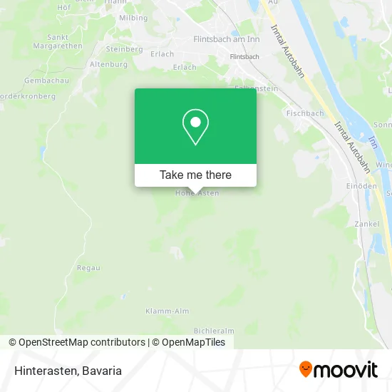 Карта Hinterasten