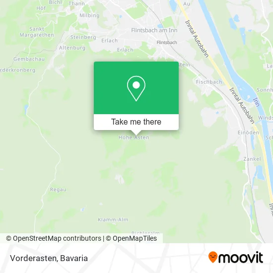Карта Vorderasten