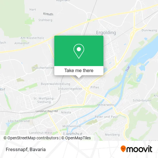 Карта Fressnapf