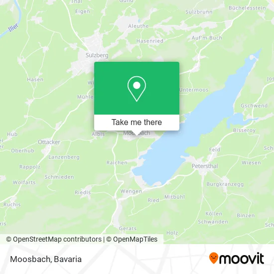 Карта Moosbach