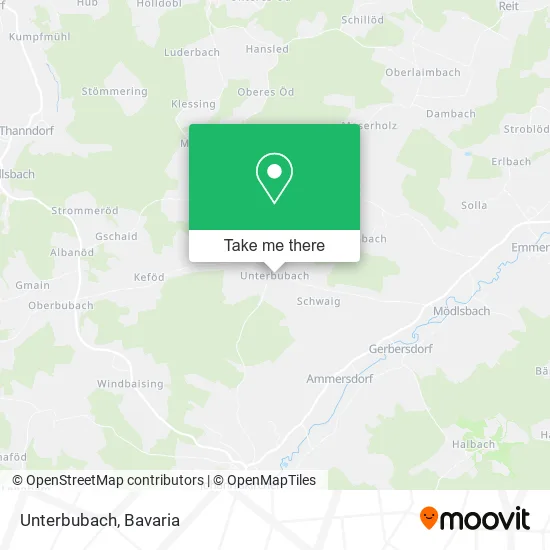 Карта Unterbubach