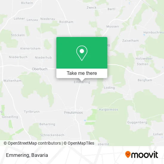 Карта Emmering