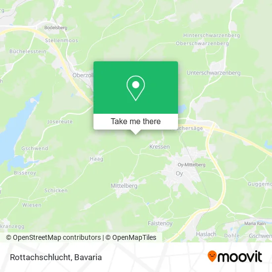 Карта Rottachschlucht