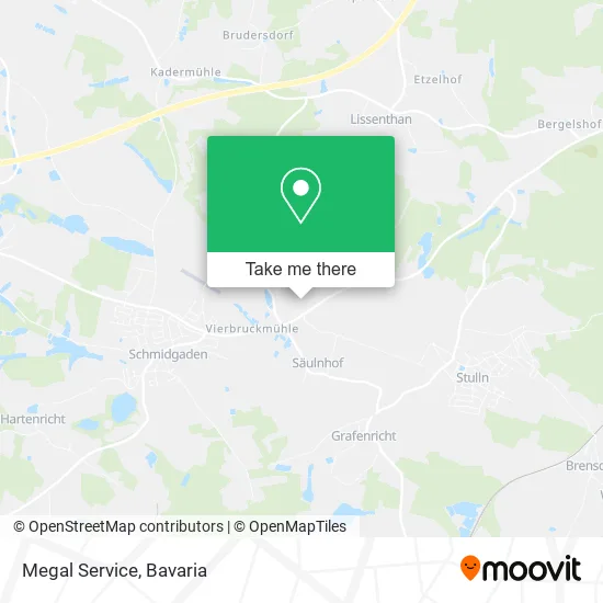Карта Megal Service
