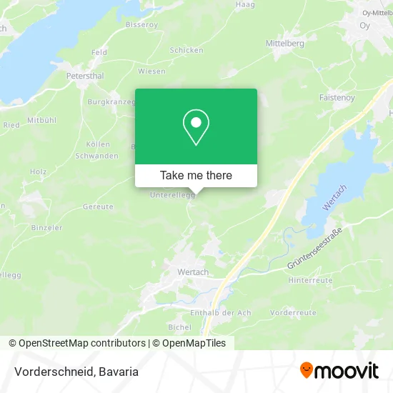 Карта Vorderschneid