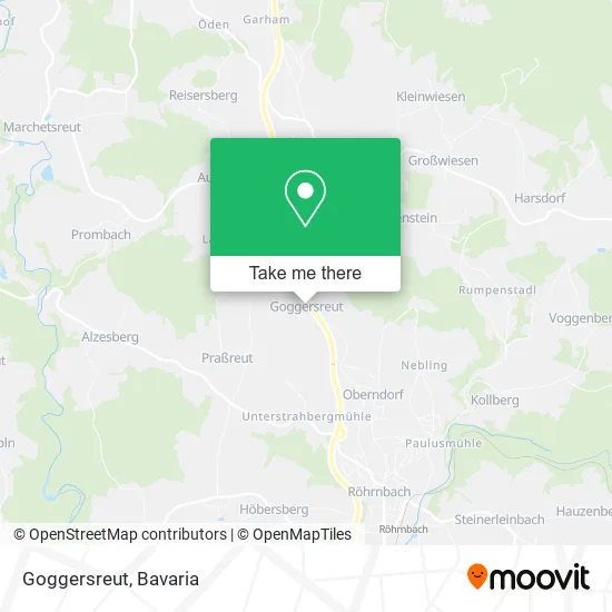 Карта Goggersreut