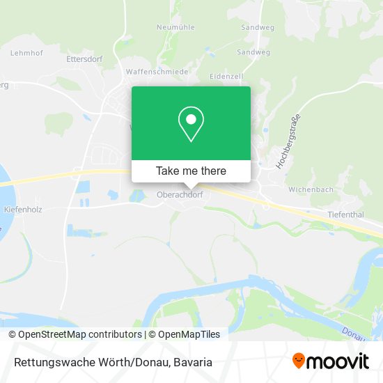 Rettungswache Wörth/Donau map