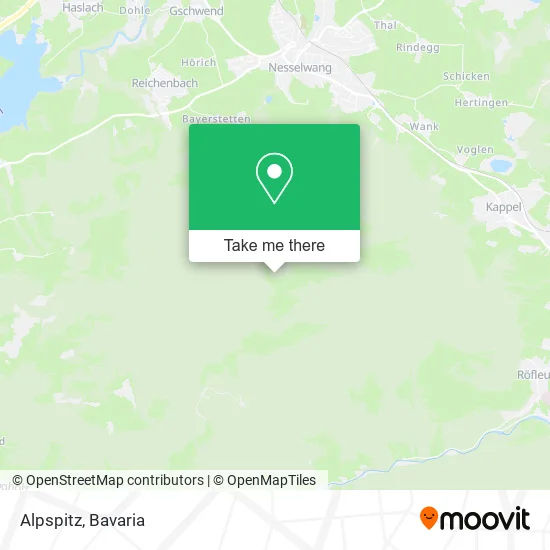 Карта Alpspitz