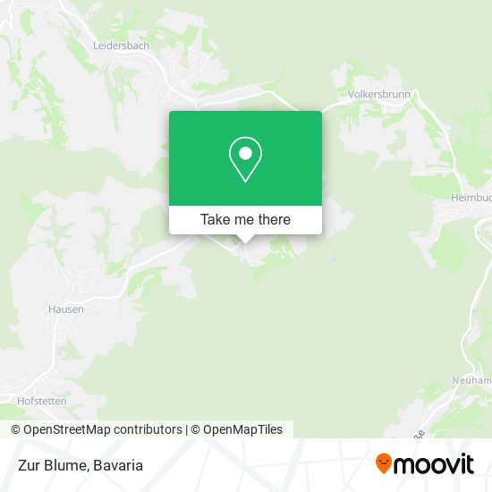 Zur Blume map