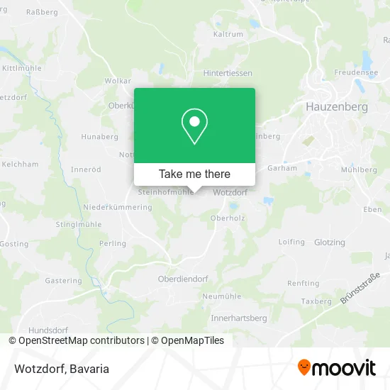 Карта Wotzdorf