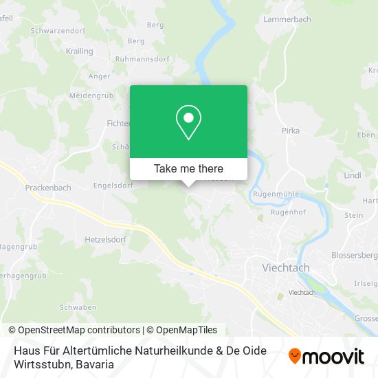 Haus Für Altertümliche Naturheilkunde & De Oide Wirtsstubn map