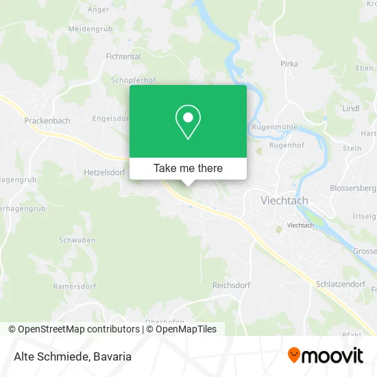 Карта Alte Schmiede