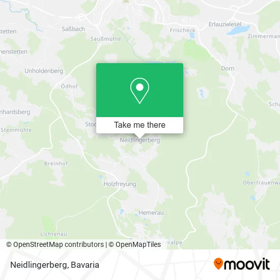 Карта Neidlingerberg