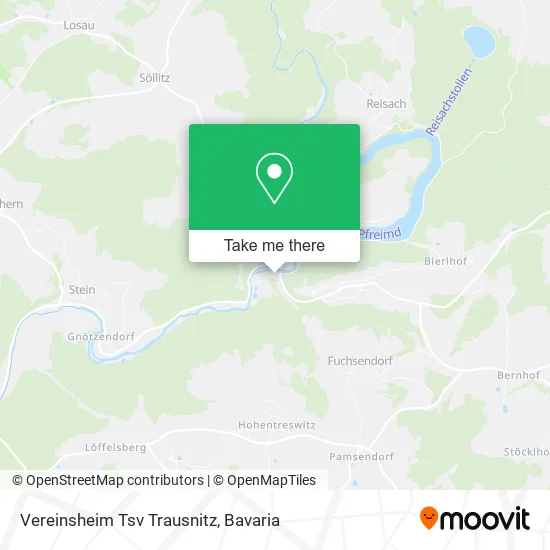 Карта Vereinsheim Tsv Trausnitz
