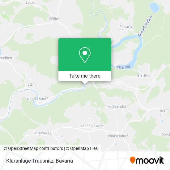Карта Kläranlage Trausnitz