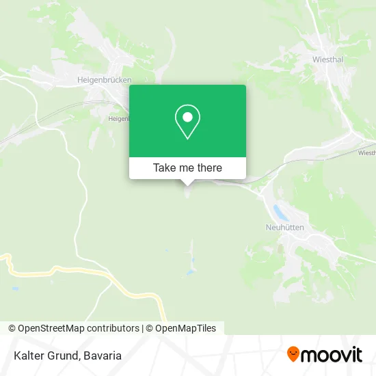 Карта Kalter Grund