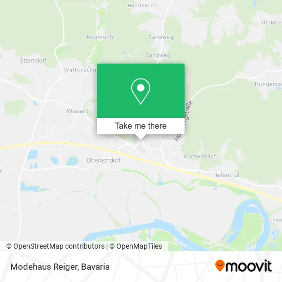 Карта Modehaus Reiger