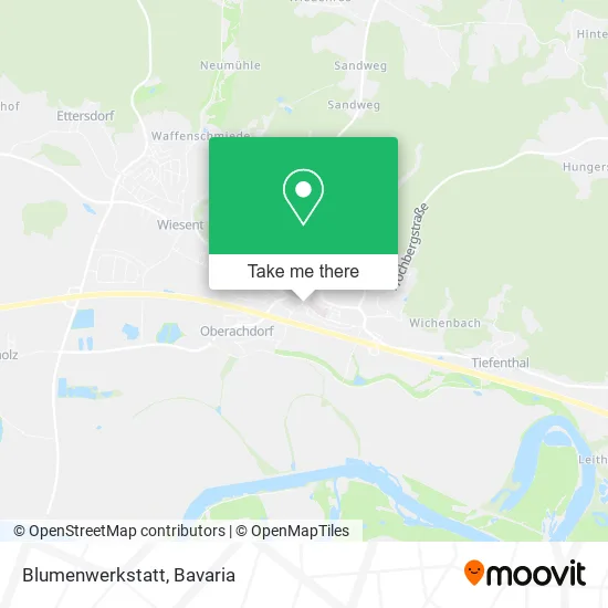 Карта Blumenwerkstatt