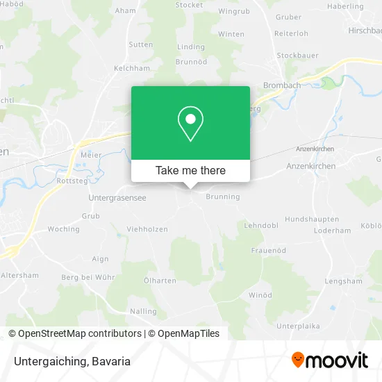 Карта Untergaiching