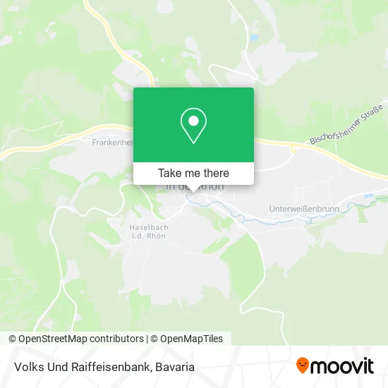 Карта Volks Und Raiffeisenbank